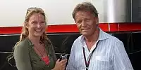Inga Stracke mit Marc Surer