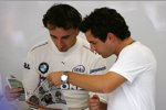 Robert Kubica und Timo Glock (BMW Sauber F1 Team) 