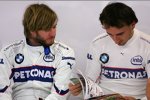 Nick Heidfeld und Robert Kubica (BMW Sauber F1 Team) 