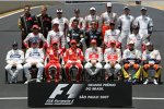 Das Formel-1-Feld zum SSaisonabschluss 2007