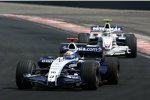 Nico Rosberg (Williams) vor Robert Kubica (BMW Sauber F1 Team) 