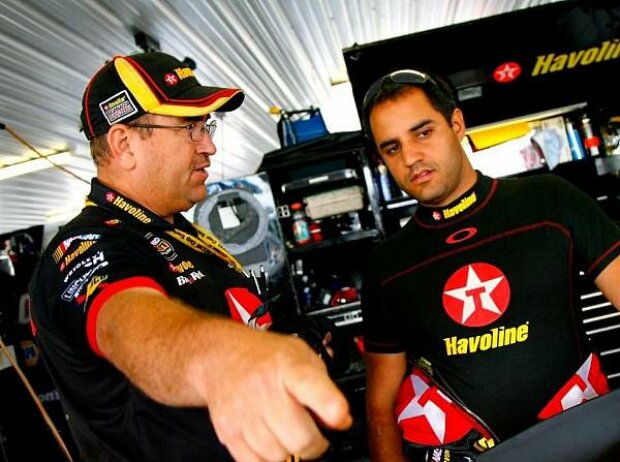 Donnie Wingo und Juan Pablo Montoya Donnie Wingo und Juan Pablo Montoya