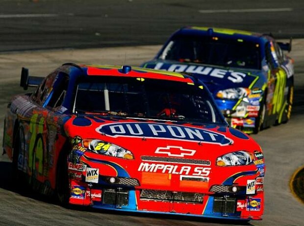 Jeff Gordon Jimmie Johnson Jeff Gordon Jimmie Johnson