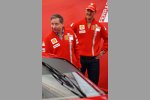 Jean Todt (Teamchef)und Michael Schumacher (Ferrari) 