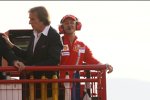 Luca di Montezemolo (Präsident) und Michael Schumacher  (Ferrari) 
