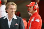 Luca di Montezemolo (Präsident) und Michael Schumacher  (Ferrari) 