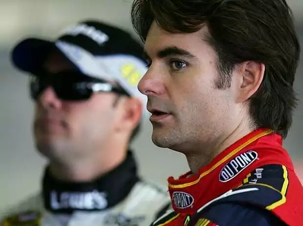 Jimmie Johnson Jeff Gordon Titel-Bild zur News: Jimmie Johnson Jeff Gordon