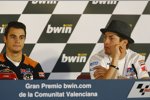 Daniel Pedrosa und Nicky Hayden (Honda) 