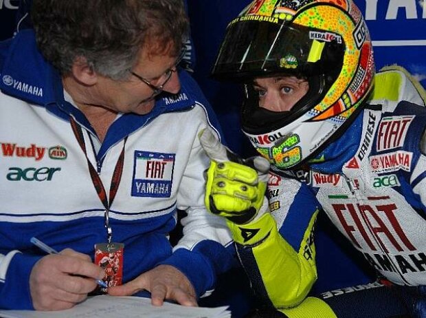 Jeremy Burgess und Valentino Rossi