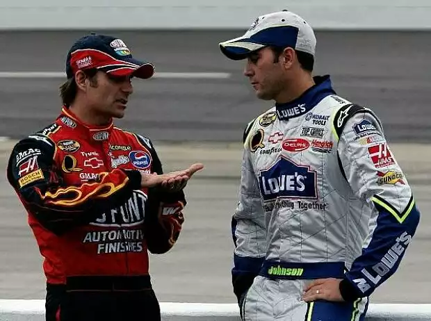 Jeff Gordon Jimmie Johnson Titel-Bild zur News: Jeff Gordon Jimmie Johnson