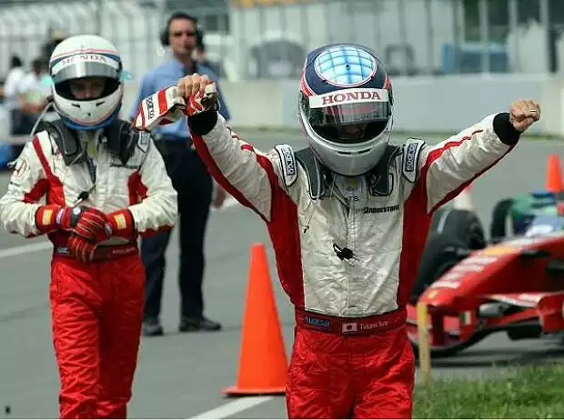 Anthony Davidson und Takuma Sato Titel-Bild zur News: Anthony Davidson und Takuma Sato