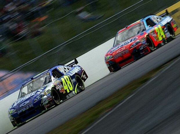Jimmie Johnson Jeff Gordon Jimmie Johnson Jeff Gordon