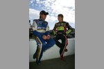 David Reutimann (links) mit Landon Cassill (Busch-Rennen)
