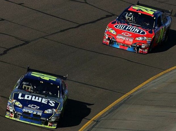 Jimmie Johnson Jeff Gordon