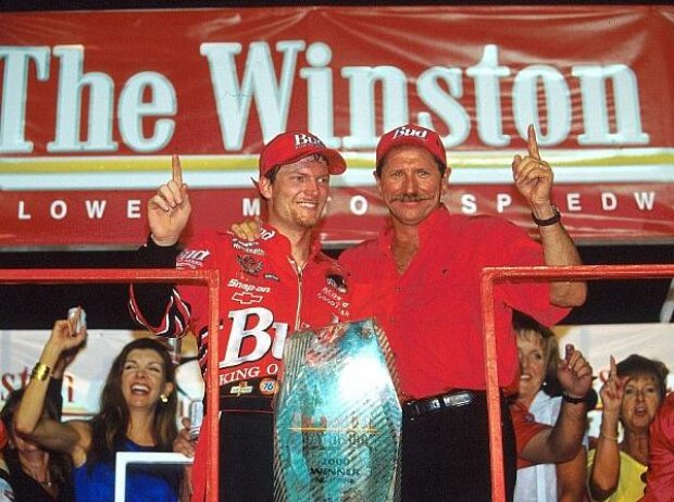 Dale Earnhardt Jr. und Sr. Dale Earnhardt Jr. und Sr.