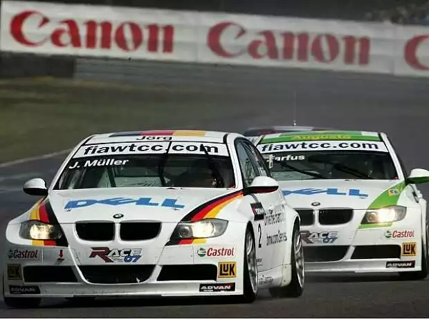 Jörg Müller, Augusto Farfus Titel-Bild zur News: Jörg Müller, Augusto Farfus