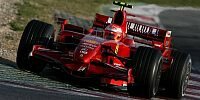 Bild zum Inhalt: Michael Schumacher auch am zweiten Testtag vorn