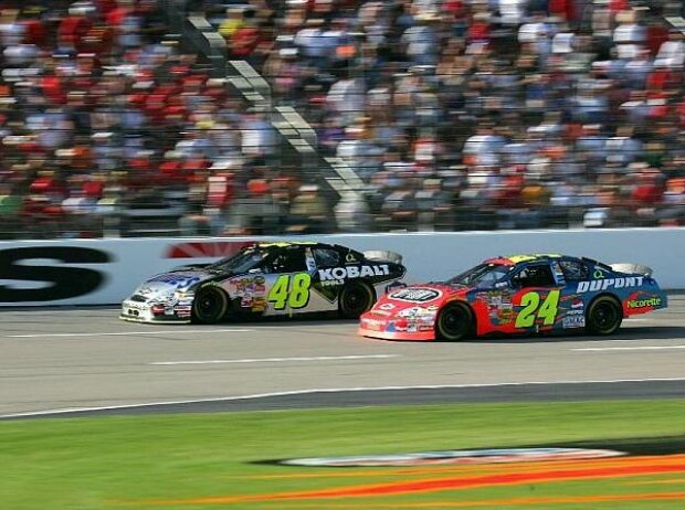 Jimmie Johnson Jeff Gordon