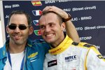 Alain Menu (Chevrolet) und Rickard Rydell (SEAT)