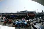 Atmosphäre im Paddock