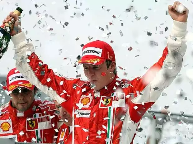 Felipe Massa Kimi Räikkönen Titel-Bild zur News: Felipe Massa Kimi Räikkönen