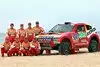 Bild zum Inhalt: Mitsubishi präsentiert Team für die Dakar 2008