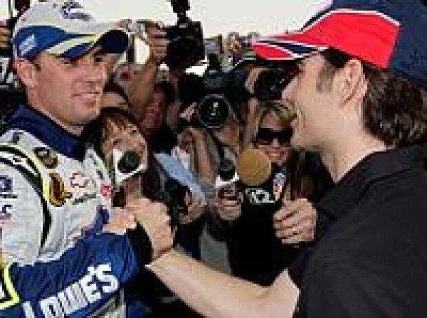 Jimmie Johnson Jeff Gordon Jimmie Johnson Jeff Gordon