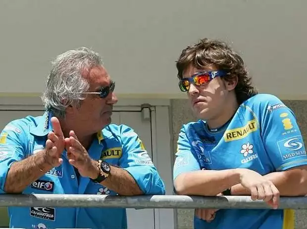 Flavio Briatore, Fernando Alonso Titel-Bild zur News: Flavio Briatore, Fernando Alonso