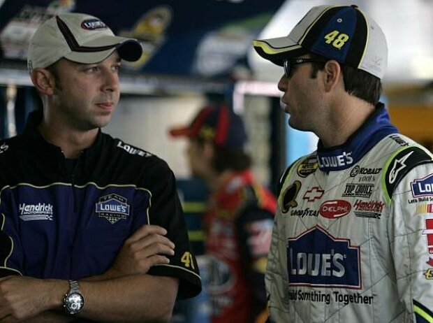 Jimmie Johnson Chad Knaus