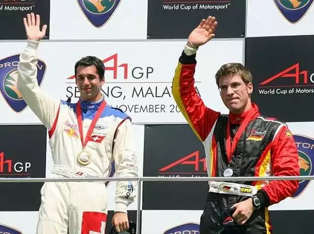 Neel Jani und Michael Ammermüller Titel-Bild zur News: Neel Jani und Michael Ammermüller