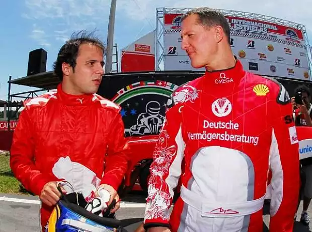 Felipe Massa und Michael Schumacher Titel-Bild zur News: Felipe Massa und Michael Schumacher