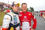 Nelson Piquet Jr. und Michael Schumacher