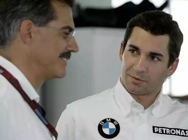 Mario Theissen und Timo Glock Titel-Bild zur News: Mario Theissen und Timo Glock