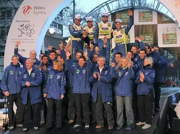 BP Ford WRT Wales 2007 Titel-Bild zur News: BP Ford WRT Wales 2007
