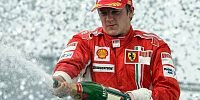 Bild zum Inhalt: Räikkönen hätte mit Alonso kein Problem