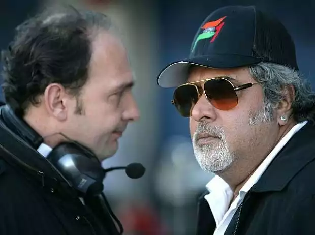Colin Kolles und Vijay Mallya Titel-Bild zur News: Colin Kolles und Vijay Mallya