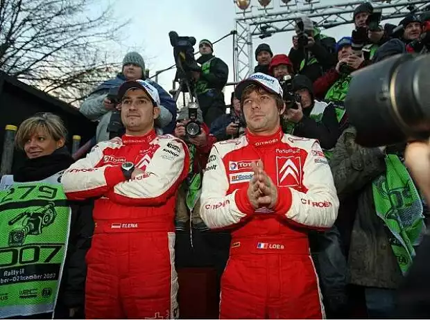 Daniel Elena und Sébastien Loeb Titel-Bild zur News: Daniel Elena und Sébastien Loeb