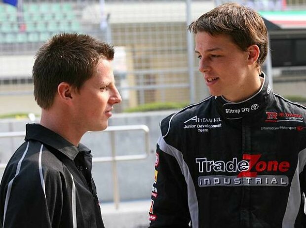 Earl Bamber und Jonny Reid Earl Bamber und Jonny Reid