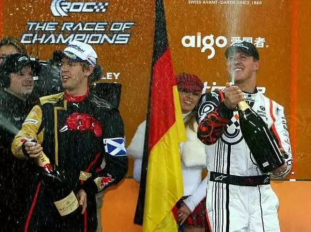 Sebastian Vettel, Michael Schumacher Titel-Bild zur News: Sebastian Vettel, Michael Schumacher