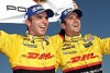 Bild zum Inhalt: Drei Porsche-Werksfahrer in Daytona