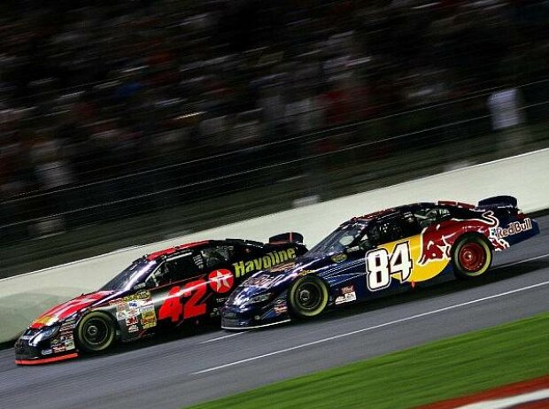 Juan Pablo Montoya A.J. Allmendinger Juan Pablo Montoya A.J. Allmendinger