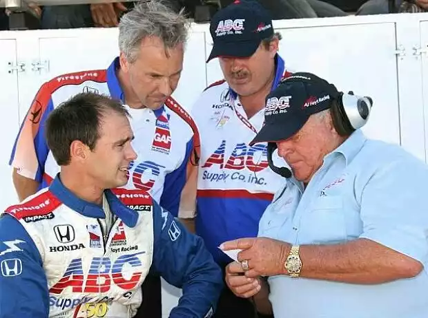 Darren Manning und A.J. Foyt Titel-Bild zur News: Darren Manning und A.J. Foyt