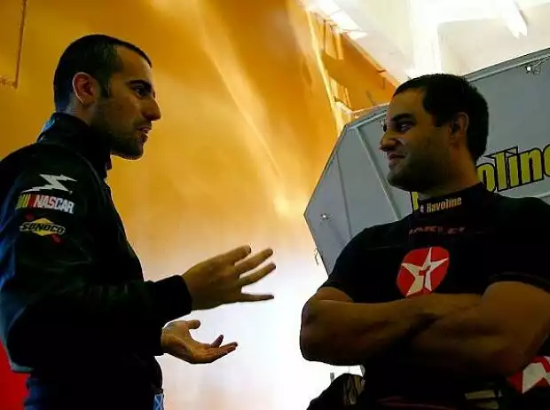Titel-Bild zur News: Dario Franchitti Juan Pablo Montoya