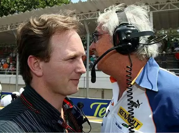 Titel-Bild zur News: Christian Horner und Flavio Briatore