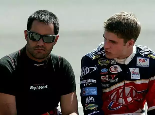 Juan Pablo Montoya und David Ragan Titel-Bild zur News: Juan Pablo Montoya und David Ragan