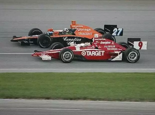 Scott Dixon und Dario Franchitti Titel-Bild zur News: Scott Dixon und Dario Franchitti
