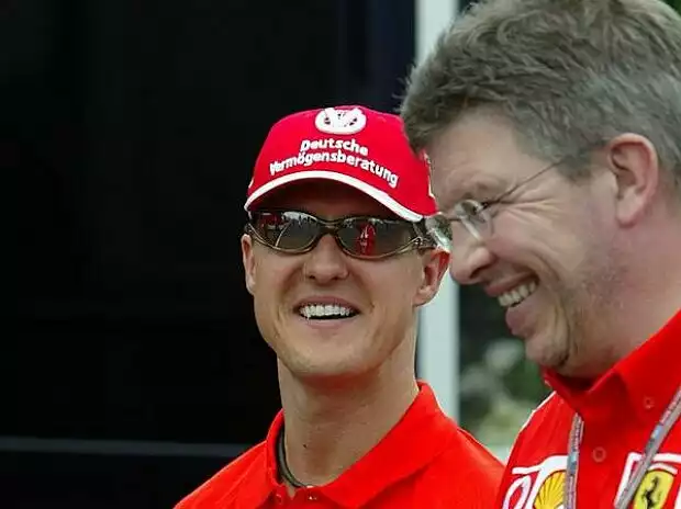 Titel-Bild zur News: Michael Schumacher und Ross Brawn