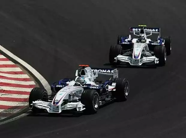 Nick Heidfeld und Robert Kubica Titel-Bild zur News: Nick Heidfeld und Robert Kubica