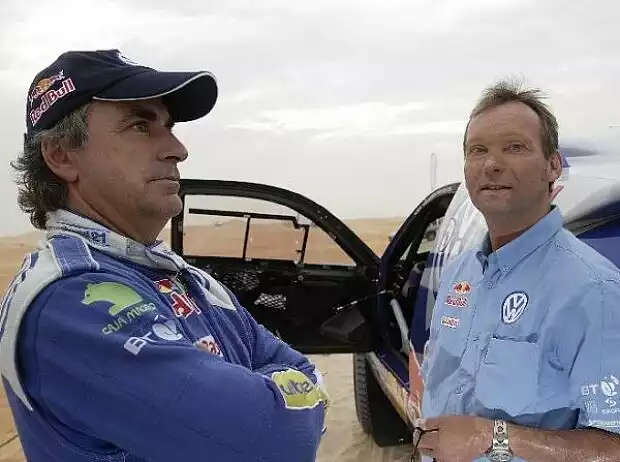 Carlos Sainz, Kris Nissen Titel-Bild zur News: Carlos Sainz, Kris Nissen