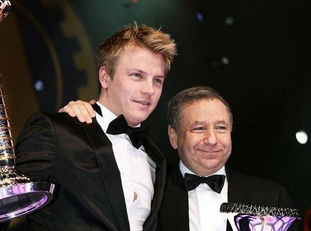 Titel-Bild zur News: Kimi Räikkönen und Jean Todt
